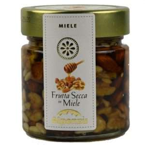 Frutta secca in miele